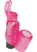 Me You Us Mini Bunny Finger Vibrator - Pink