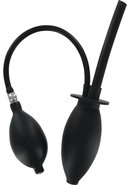 Cleanstream Inflatable Enema Plug - Black