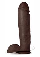 Au Naturel Huge Sensa Feel Dildo With Suction Cup 10in -...