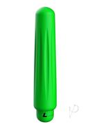 Luminous Delia Bullet With Silicone Sleeve - Green