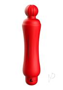 Luminous Demi Bullet With Silicone Sleeve - Red